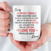 Custom Mug - Personalized Anniversary Christmas Wedding Gifts For Husband And Wife, Him And Her - Everything Led To You