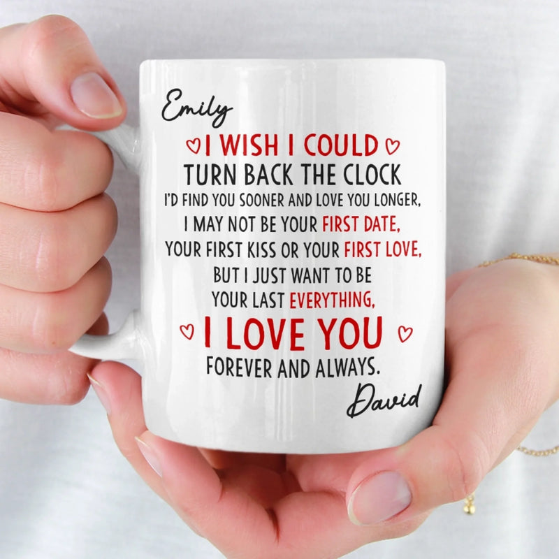 Custom Mug - Personalized Anniversary Christmas Wedding Gifts For Husband And Wife, Him And Her - Everything Led To You