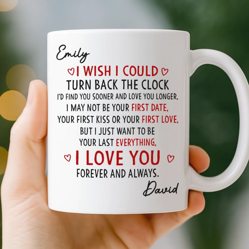 Custom Mug - Personalized Anniversary Christmas Wedding Gifts For Husband And Wife, Him And Her - Everything Led To You