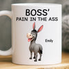 Custom Mug - Personalized Funny Gifts For Coworker, Work Bestie - Team Spirit Always Lifts Me Up