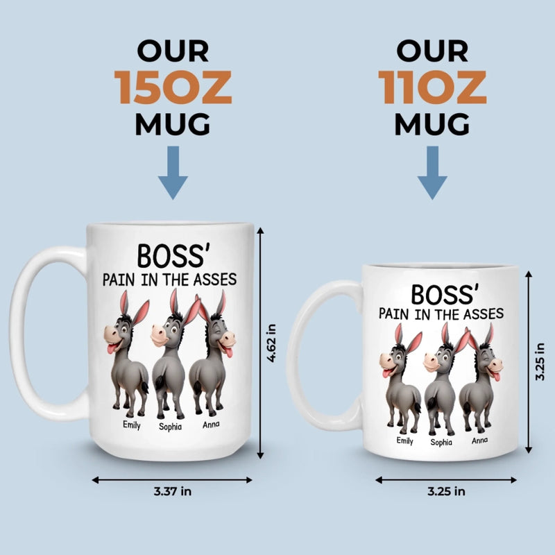 Custom Mug - Personalized Funny Gifts For Coworker, Work Bestie - Team Spirit Always Lifts Me Up