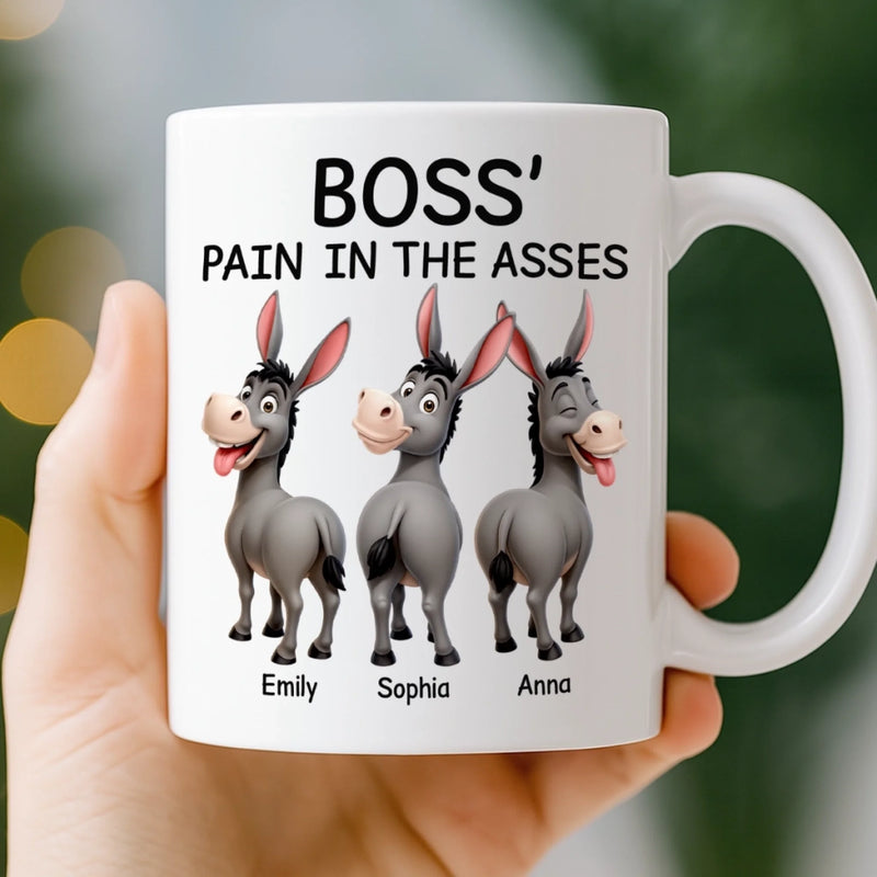 Custom Mug - Personalized Funny Gifts For Coworker, Work Bestie - Team Spirit Always Lifts Me Up