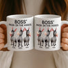 Custom Mug - Personalized Funny Gifts For Coworker, Work Bestie - Team Spirit Always Lifts Me Up