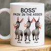 Custom Mug - Personalized Funny Gifts For Coworker, Work Bestie - Team Spirit Always Lifts Me Up