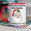 Custom Accent Mug - Personalized Christmas Funny Gifts For Best Friends, Family, Coworker, Work Bestie - Too Cute To Function