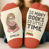 Custom Kid Crew Socks - Personalized Bookish Gifts For Book Lovers, Bookworms, Readers - Books Are The Journey