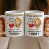 Custom Mug - Personalized Birthday Gifts For Mom, Daughter - Blessed To Be Your Child