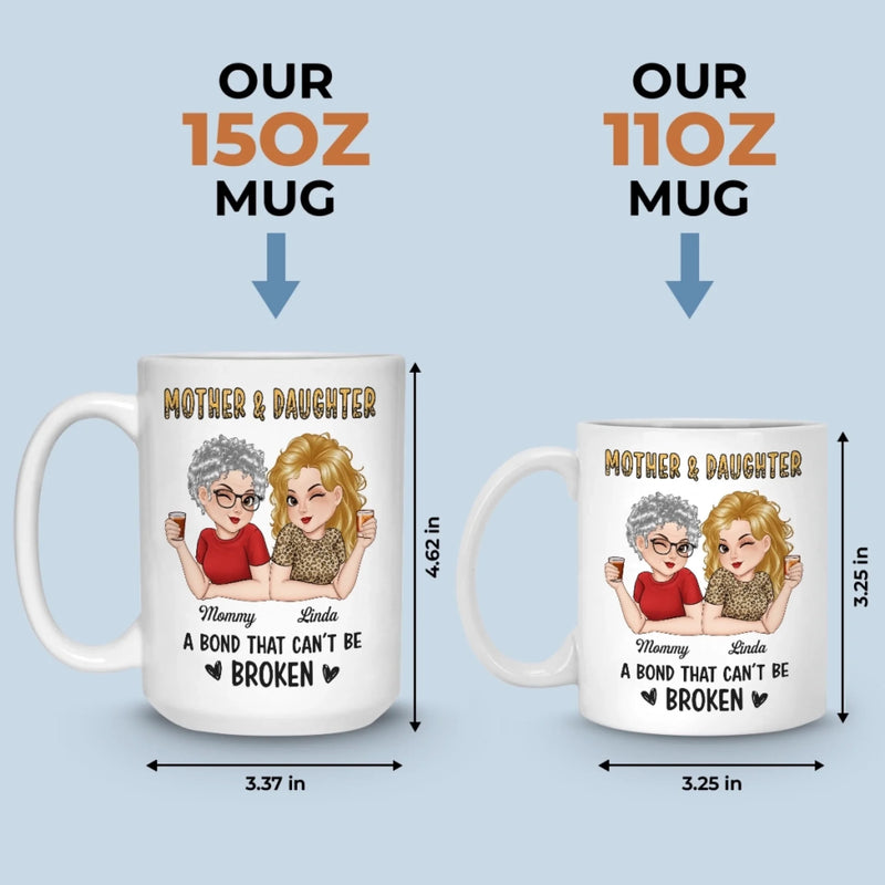 Custom Mug - Personalized Birthday Gifts For Mom, Daughter - Blessed To Be Your Child