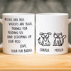 Custom Mug - Personalized Christmas Birthday Gifts For Dog Cat Lovers, Dog Dad And Mom, Cat Owners - Fur Babies, Full Drama