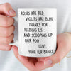 Custom Mug - Personalized Christmas Birthday Gifts For Dog Cat Lovers, Dog Dad And Mom, Cat Owners - Fur Babies, Full Drama