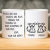 Custom Mug - Personalized Christmas Birthday Gifts For Dog Lovers, Dog Dad And Mom - Pet Hair, Don’t Care