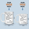 Custom Mug - Personalized Christmas Birthday Gifts For Dog Lovers, Dog Dad And Mom - Pet Hair, Don’t Care