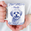 Custom Photo Mug - Personalized Christmas Birthday Gifts For Dog Cat Lovers, Dog Dad And Mom, Cat Owners - Pawsitive Chaos Only
