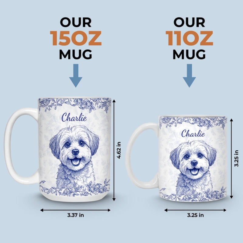 Custom Photo Mug - Personalized Christmas Birthday Gifts For Dog Cat Lovers, Dog Dad And Mom, Cat Owners - Pawsitive Chaos Only