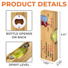 Custom Wooden Bottle Opener With Built-in Spirit Level - Personalized Birthday Gifts For Mom, Dad, Son - My Little Boy