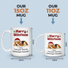 Custom Mug - Personalized Christmas Birthday Gifts For Dog Cat Lovers, Dog Dad And Mom, Cat Owners - Certified Cuddle Addicts