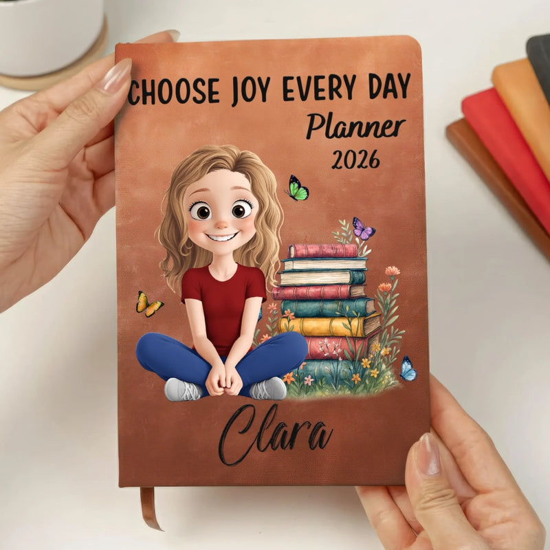 Custom Leather Writing Journal - Personalized Birthday Gifts For Best Friends, Family, Yourself - Manifest And Move