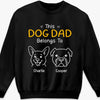 Custom Unisex T-shirt, Premium T-shirt, Hoodie - Personalized Birthday Gifts For Dog Lovers, Dog Dad And Mom, Cat Owners - My Heart Has Pawprints