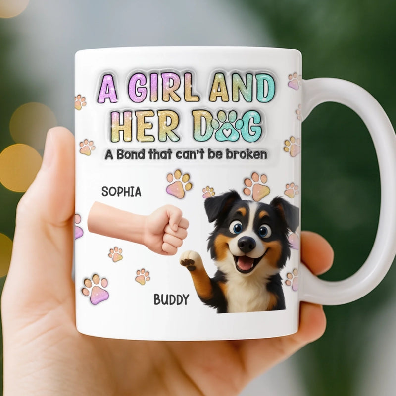 Custom Mug - Personalized Birthday Gifts For Dog Lovers, Dog Dad And Mom - Home Is Fur Covered