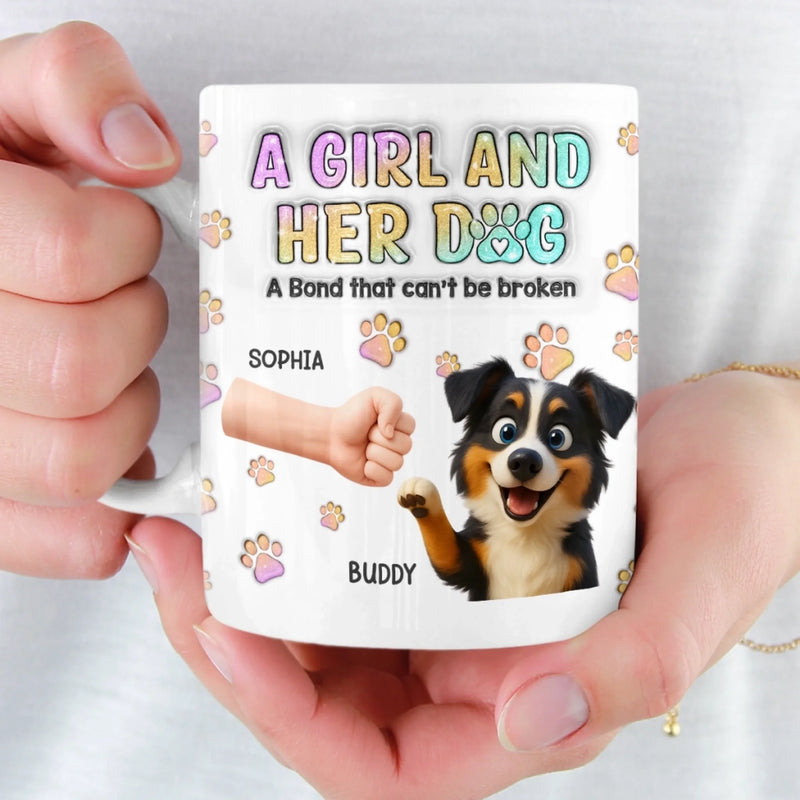 Custom Mug - Personalized Birthday Gifts For Dog Lovers, Dog Dad And Mom - Home Is Fur Covered