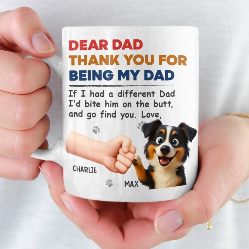 Custom Mug - Personalized Birthday Gifts For Dog Cat Lovers, Dog Dad And Mom, Cat Owners - Fur Ever In My Heart