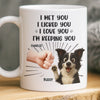Custom Mug - Personalized Birthday Gifts For Dog Cat Lovers, Dog Dad And Mom, Cat Owners - My Pets Think I’m Cool