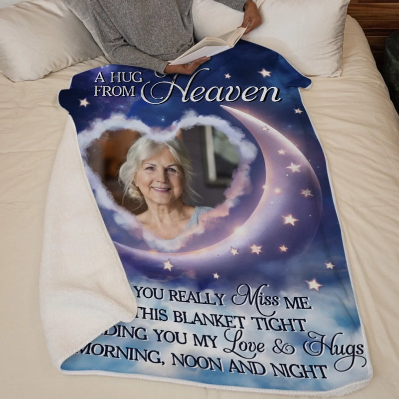 Custom Cardinal Blanket - Personalized Memorial Sympathy Gifts For Loss Of Mom, Dad - Your Memory Lives In Us