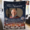 Custom Photo Blanket - Personalized Memorial Sympathy Gifts For Loss Of Mom, Dad - You Live In Every Quiet Miracle
