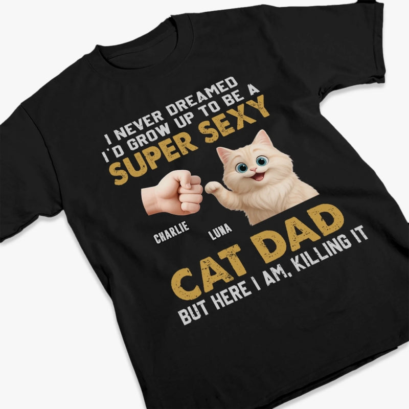 Custom Unisex T-shirt, Premium T-shirt, Hoodie - Personalized Christmas Birthday Gifts For Cat Lovers, Cat Mom And Dad - Fur Baby Spoiled Club