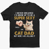 Custom Unisex T-shirt, Premium T-shirt, Hoodie - Personalized Christmas Birthday Gifts For Cat Lovers, Cat Mom And Dad - Fur Baby Spoiled Club