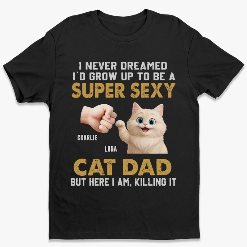 Custom Unisex T-shirt, Premium T-shirt, Hoodie - Personalized Christmas Birthday Gifts For Cat Lovers, Cat Mom And Dad - Fur Baby Spoiled Club