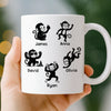 Custom Mug - Personalized Birthday Gifts For Mom, Dad, Brother, Sister, Kids - Together Is Our True Place