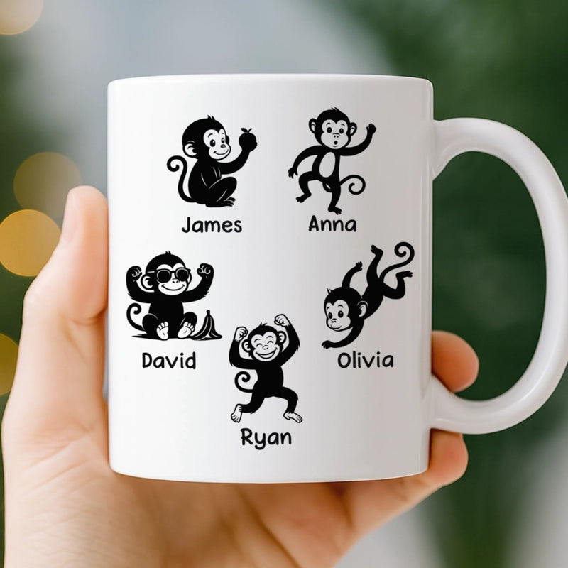 Custom Mug - Personalized Birthday Gifts For Mom, Dad, Brother, Sister, Kids - Together Is Our True Place