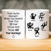 Custom Mug - Personalized Birthday Gifts For Mom, Dad, Brother, Sister, Kids - Together Is Our True Place