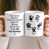 Custom Mug - Personalized Birthday Gifts For Mom, Dad, Brother, Sister, Kids - Together Is Our True Place