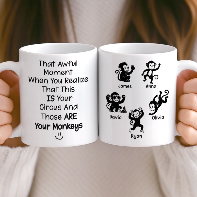 Custom Mug - Personalized Birthday Gifts For Mom, Dad, Brother, Sister, Kids - Together Is Our True Place