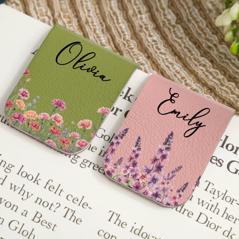 Custom Leather Magnetic Bookmark - Personalized  Bookish Gifts For Book Lovers, Bookworms, Readers, BFF, Family - Still Reading Always