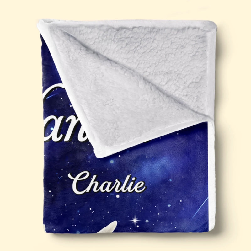 Custom Blanket - Personalized Pet Christmas Memorial Sympathy Gifts For Dogs, Cats - Your Pawprints Stay With Me
