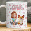 Custom Mug - Personalized Birthday Gifts For Dog Lovers, Dog Dad And Mom - Dog Love Hits Different