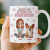 Custom Mug - Personalized Birthday Gifts For Dog Lovers, Dog Dad And Mom - Dog Love Hits Different