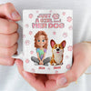 Custom Mug - Personalized Birthday Gifts For Dog Lovers, Dog Dad And Mom - Dog Love Hits Different