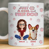Custom Mug - Personalized Birthday Gifts For Dog Lovers, Dog Dad And Mom - Dog Love Hits Different