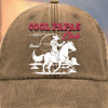 Custom Vintage Washed Denim Baseball Cap - Personalized Birthday Gifts For Dad, Grandpa - Cool Papas Club