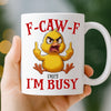 Custom Mug - Personalized Funny Gifts For Best Friends, Family, Coworker, Work Bestie - Welcome To My Rage Bird Era