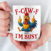 Custom Mug - Personalized Funny Gifts For Best Friends, Family, Coworker, Work Bestie - Welcome To My Rage Bird Era