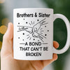 Custom Mug - Personalized Birthday Gifts For Brother, Sister - Together We Bright