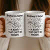 Custom Mug - Personalized Birthday Gifts For Brother, Sister - Together We Bright