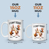 Custom Mug - Personalized Funny Gifts For Best Friends, Coworker, Work Bestie - Feather Gang In Action