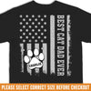 Custom Back Printed Unisex T-shirt, Premium T-shirt, Hoodie - Personalized Christmas Birthday Gifts For Cat Lovers, Cat Mom And Dad - The Real Furry Hero