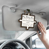 Custom Car Visor Clip - Personalized Christmas Memorial Sympathy Gifts For Loss Of Mom, Dad - Your Presence Is My Peace